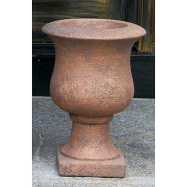 Vail Goblet Urn Cast Stone Planter 20" High
